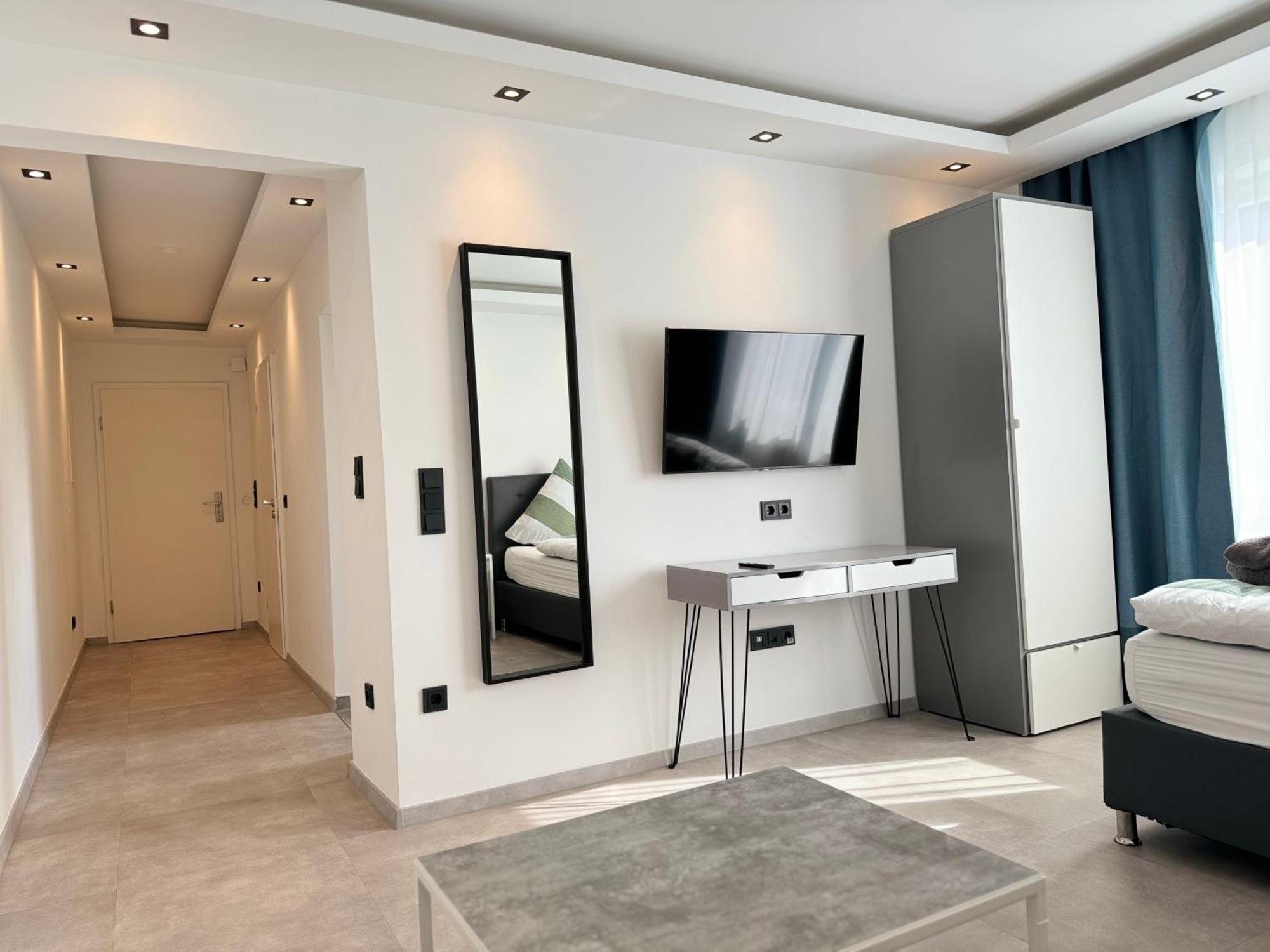 Aparts House - Balkon-Wifi-Kitchen 埃森 外观 照片